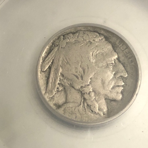 Graded 1914/3 Buffalo Nickel F-15 Graded by SEGS - Picture 1 of 5